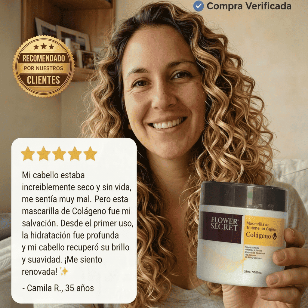 🎁 2x1 SOLO por HOY – CollagenMask™: Mascarilla Capilar con Colágeno